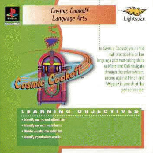 Cosmic Cookoff - Language Arts (USA) Cover